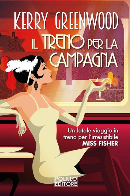 Il treno per la campagna - Kerry Greenwood - copertina