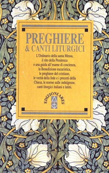 Preghiere & canti liturgici - copertina