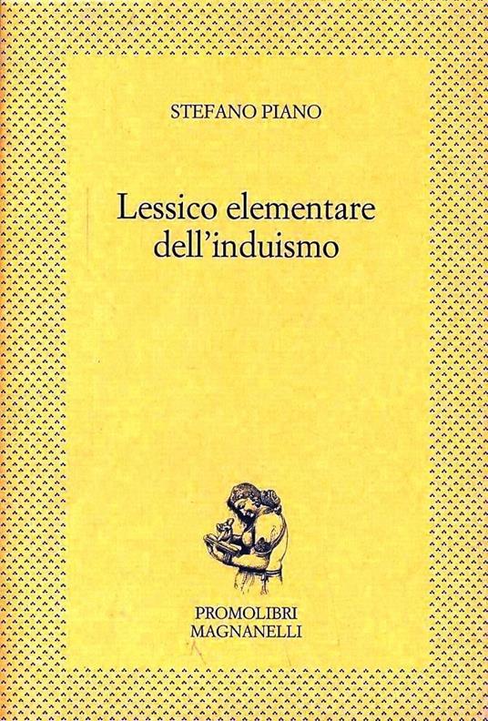Lessico elementare dell'induismo - Stefano Piano - copertina