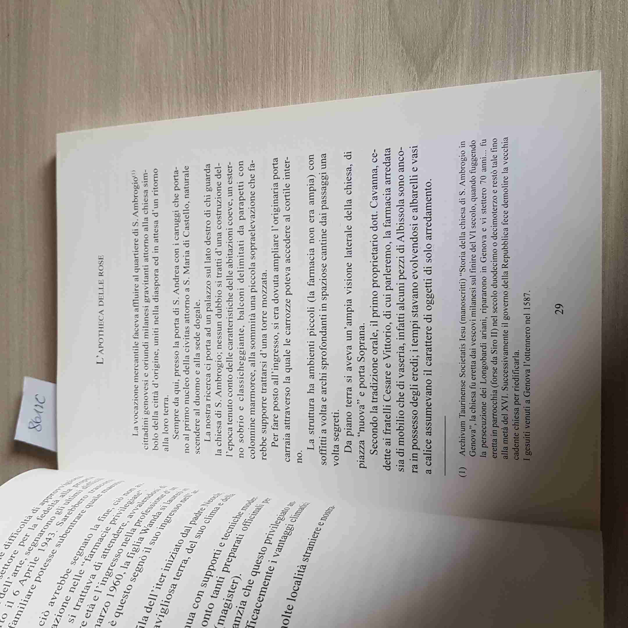 Farmacie di Liguria. Maestri speziali dr megö e da dösci