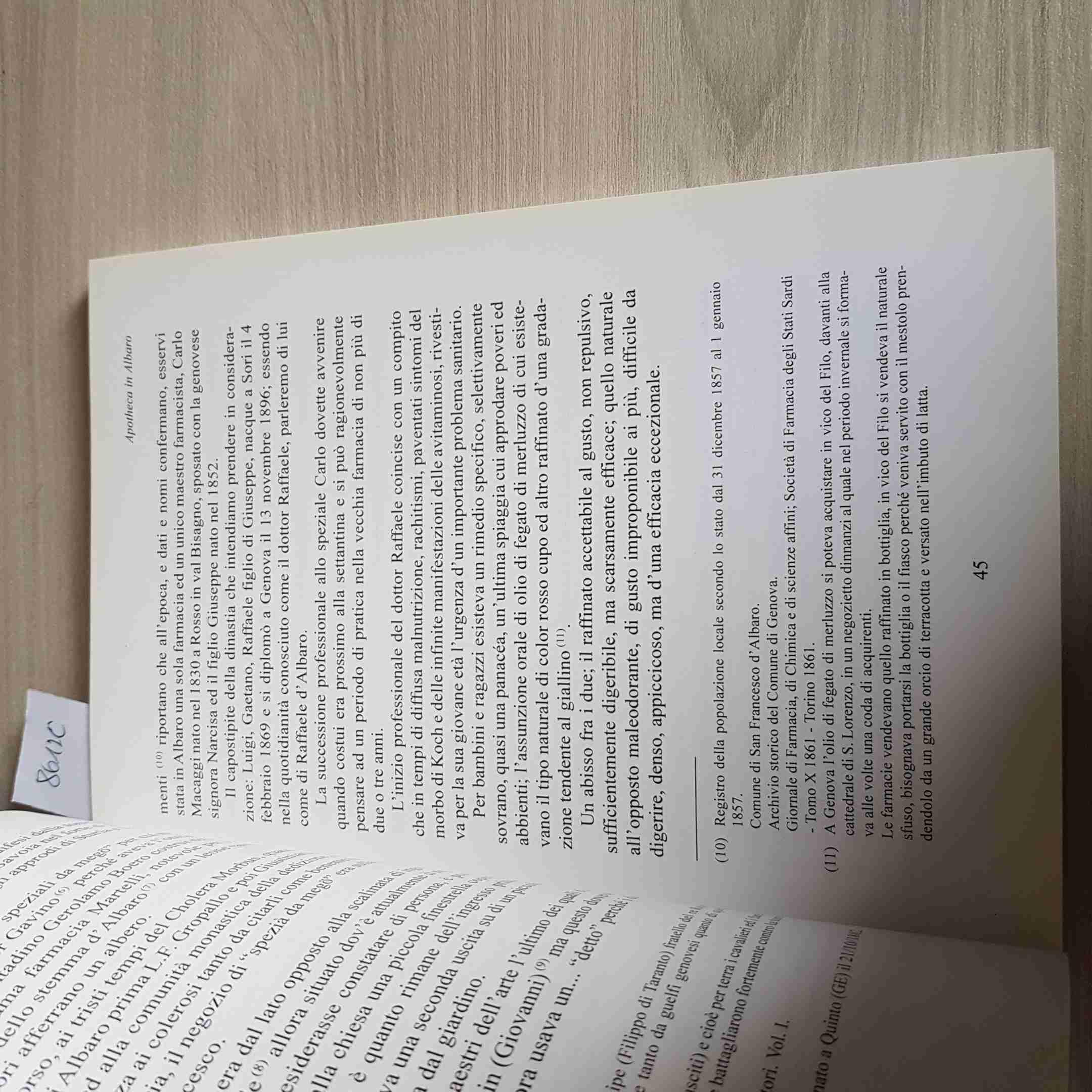 Farmacie di Liguria. Maestri speziali dr megö e da dösci