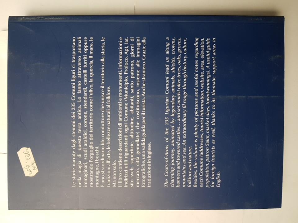 Gli stemmi dei comuni della Liguria