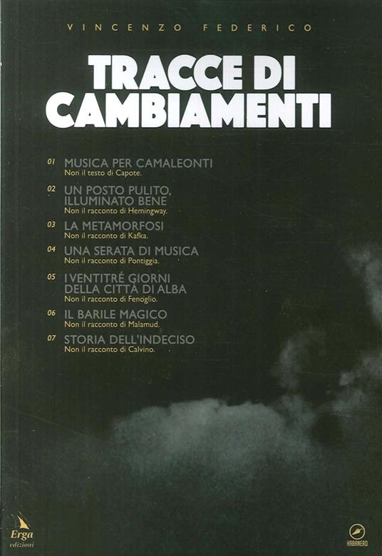 Tracce di cambiamenti - Vincenzo Federico - copertina