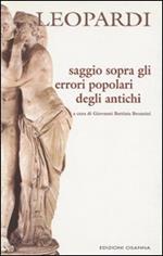 Saggio sopra gli errori popolari degli antichi