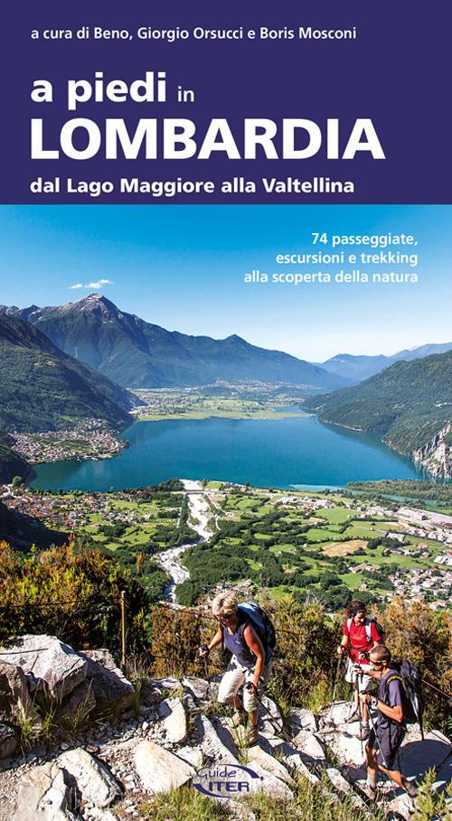 A piedi in Lombardia. Dal Lago Maggiore alla Valtellina. 74 passeggiate, escursioni e trekking alla scoperta della natura - copertina