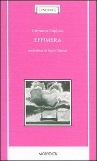 Effimera - Giovanna Capucci - copertina
