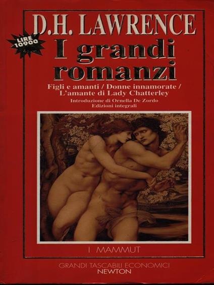 I grandi romanzi - D. H. Lawrence - copertina