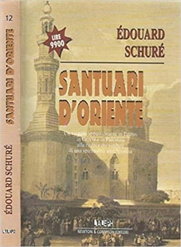 Santuari d'Oriente - Édouard Schuré - copertina