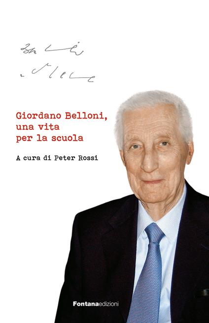 Giordano Belloni, una vita per la scuola - copertina