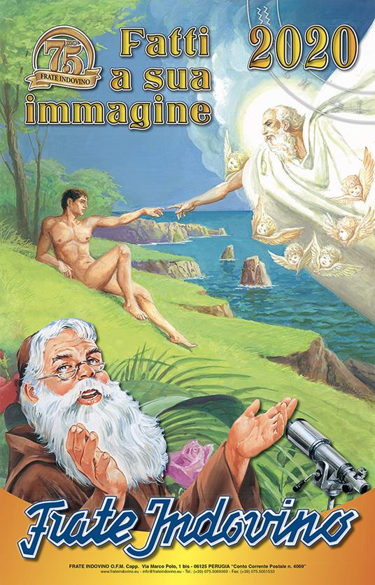 Calendario Frate Indovino 2020. Fatti a sua immagine - Mario Collarini - copertina