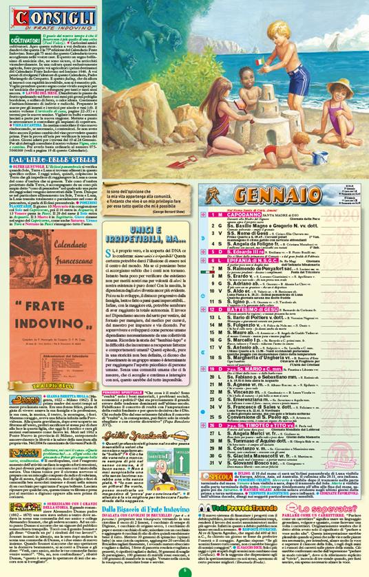 Calendario Frate Indovino 2015. Fioretti cappuccini di Mario Collarini -  9788881990764