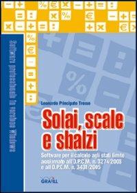 Solai, scale e sbalzi. Con software - Leonardo Principato Trosso - copertina