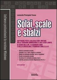 Solai, scale e sbalzi. Con CD-ROM - Leonardo Principato Trosso - copertina
