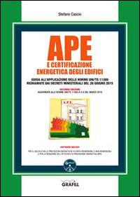APE e certificazione energetica degli edifici. Con Contenuto digitale per download e accesso on line - Stefano Cascio - copertina