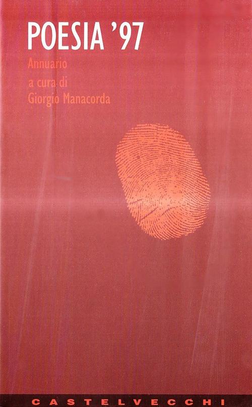 Poesia '97 - Giorgio Manacorda - copertina