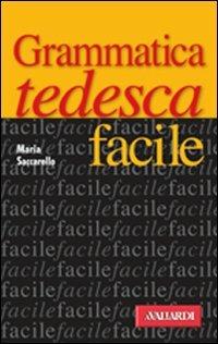 Grammatica tedesca facile - Maria Saccarello - copertina