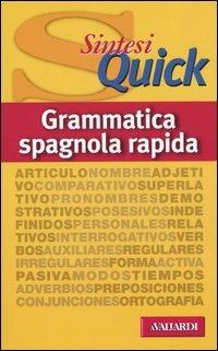 Grammatica spagnola rapida - copertina
