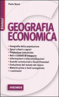 Geografia economica - Paolo Bassi - copertina