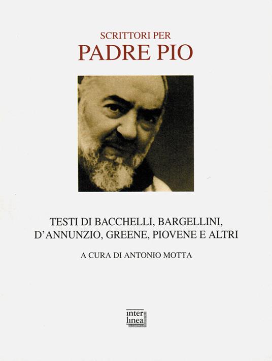 Scrittori per padre Pio - copertina