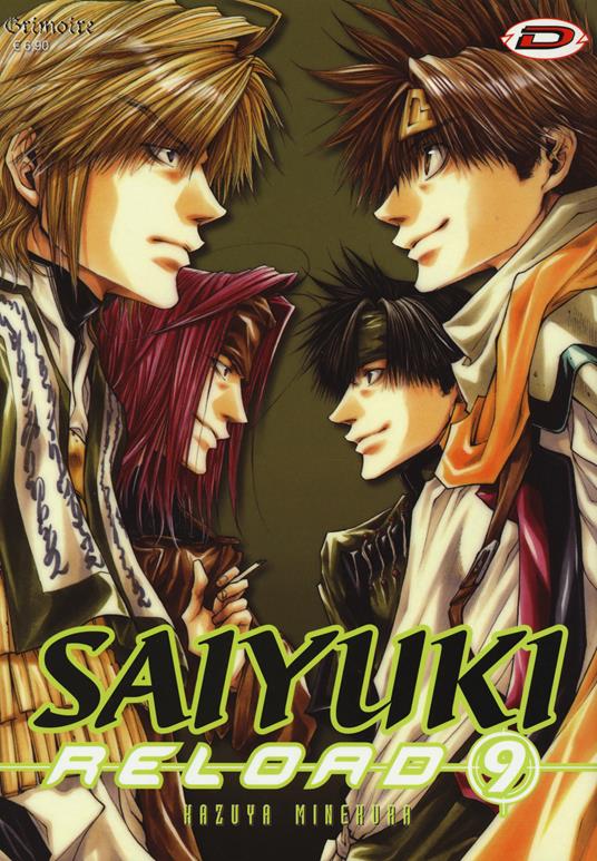 Saiyuki reload. Vol. 9 - Kazuya Minekura - copertina