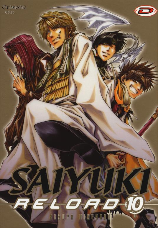 Saiyuki reload. Vol. 10 - Kazuya Minekura - copertina