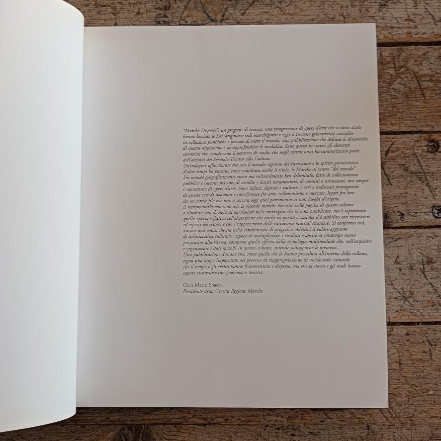 Le Marche disperse. Repertorio di opere d'arte dalle Marche al mondo