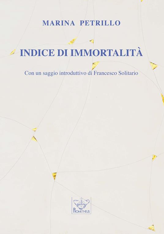 Indice di immortalità - Marina Petrillo - copertina