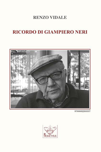 Ricordo di Giampiero Neri - Renzo Vidale - copertina