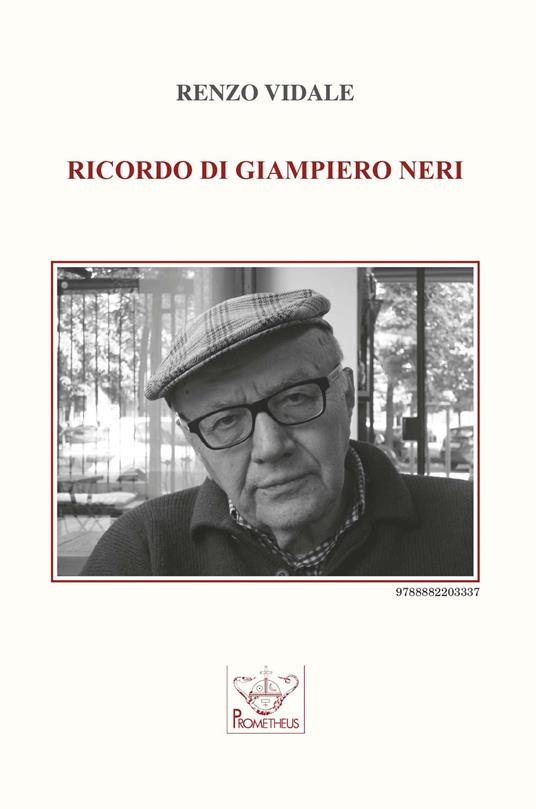 Ricordo di Giampiero Neri - Renzo Vidale - copertina