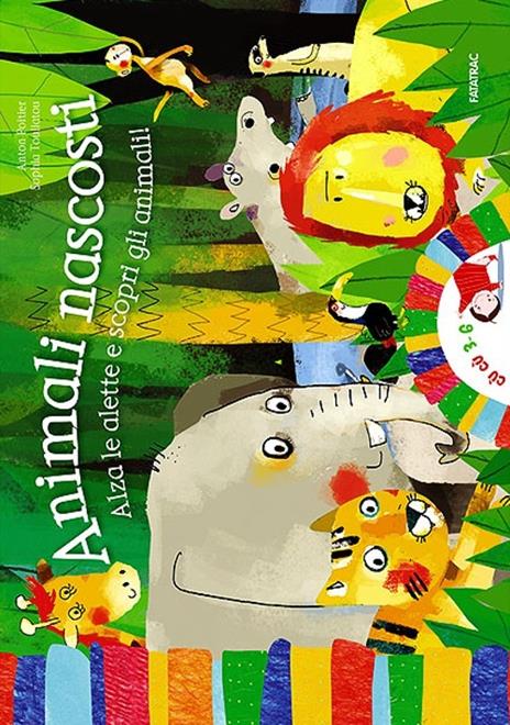 Animali nascosti - Anton Poitier,Sophia Touliatou - copertina