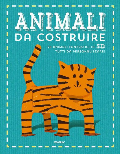 Animali da costruire. Ediz. a colori - Anton Poitier - copertina