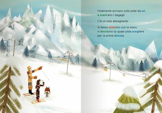 La famiglia Quattrossa va a sciare. Dizionario degli errori - Janna Carioli - 5