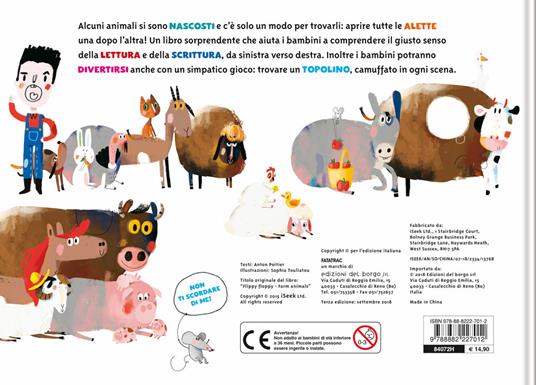 Animali della fattoria. Ediz. a colori - Anton Poitier,Sophia Touliatou - 2