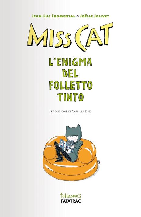 L'enigma del folletto tinto. Miss Cat. Con Segnalibro - Jean-Luc Fromental - 3