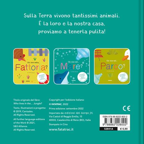 Chi vive nella... giungla? Ediz. a colori - Canizales - 2