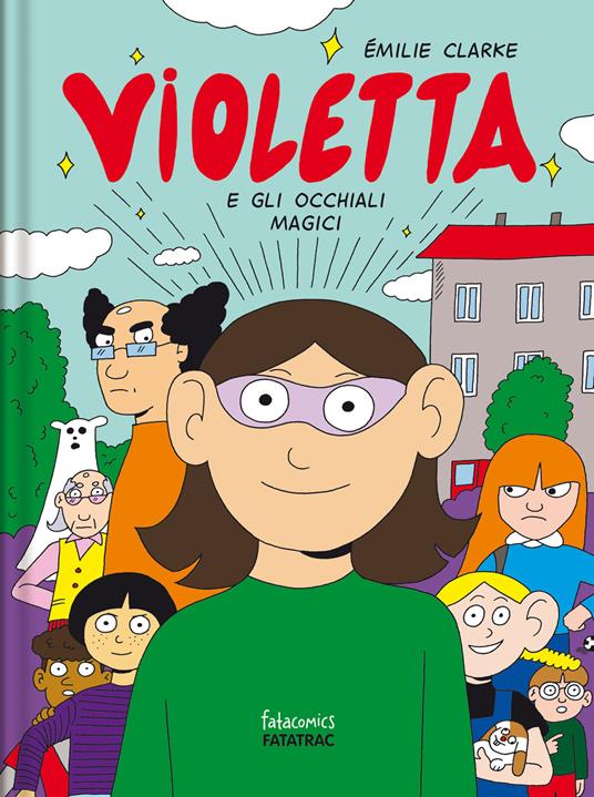 Violetta e gli occhiali magici - Emilie Clarke - copertina