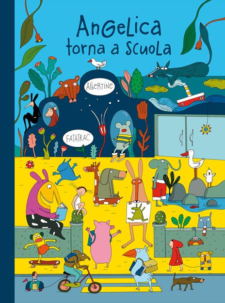 Angelica torna a scuola. Ediz. a colori - Albertine - copertina