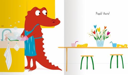 Aiuto papà! La famiglia Crocco. Ediz. a colori - Jean Leroy - 2