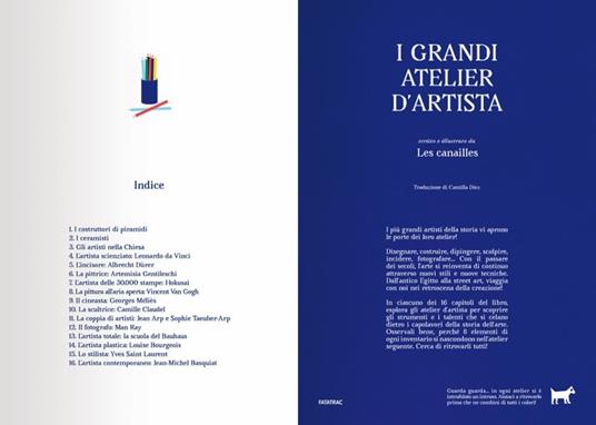 I grandi atelier d'artista. Ediz. a colori - Les Canailles - 2