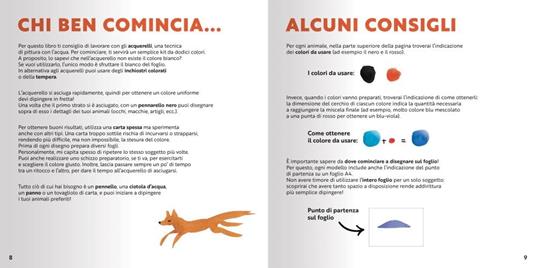 Animali in 3 colpi di pennello. Ediz. a colori - Marguerite Courtieu - 4