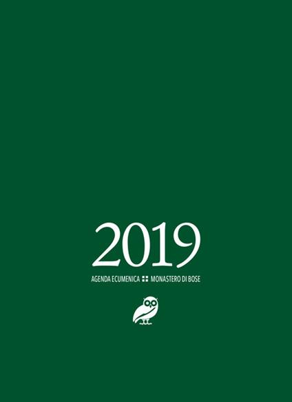 Agenda ecumenica di Bose 2019 - copertina
