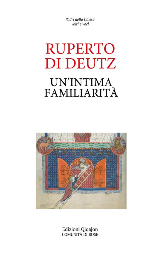 Un'intima familiarità - Rupert de Deutz - copertina