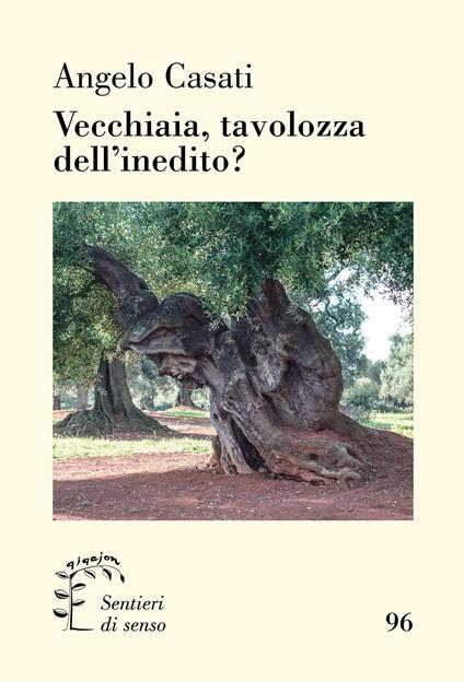 Vecchiaia, tavolozza dell'inedito? - Angelo Casati - copertina