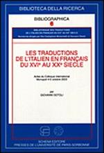 Les traductions de l'italien en français du XVI/e au XX/e siècle