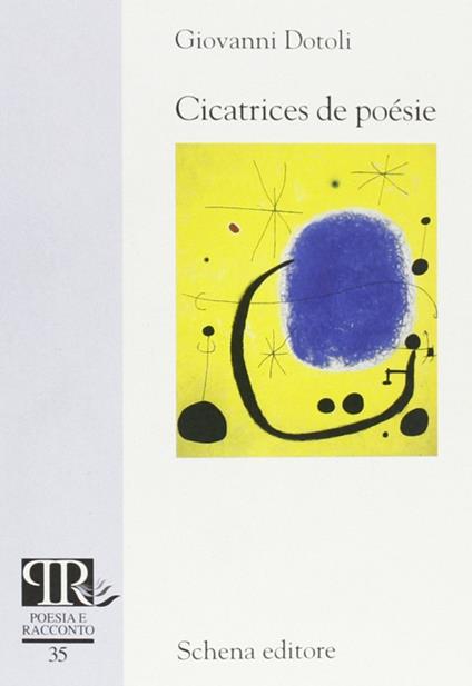 Cicatrices de poésie - Giovanni Dotoli - copertina