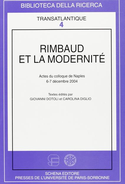 Rimbaud et la modernité - copertina