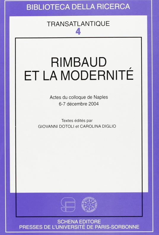 Rimbaud et la modernité - copertina