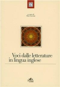 Voci dalle letterature in lingua inglese - copertina