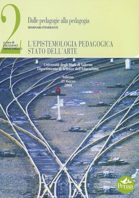 L' epistemologia pedagogica: stato dell'arte - copertina