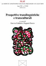 Prospettive traslinguistiche e trasculturali